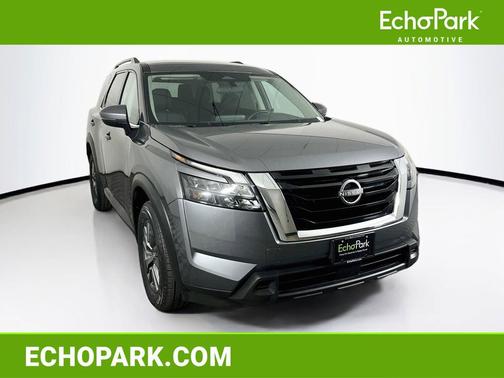 Gun Metallic 2025 Nissan Pathfinder SV FWD
