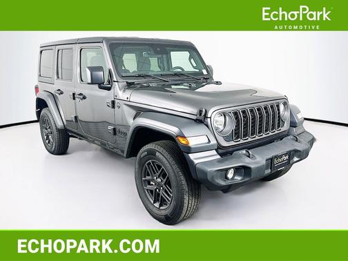 Granite Crystal Metallic Clearcoat 2025 Jeep Wrangler Sport S