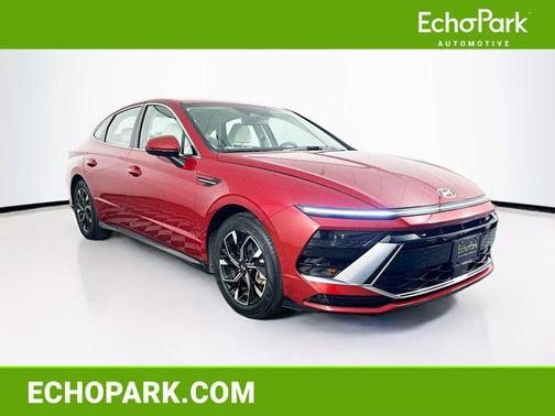 Ultimate red 2025 Hyundai SONATA SEL