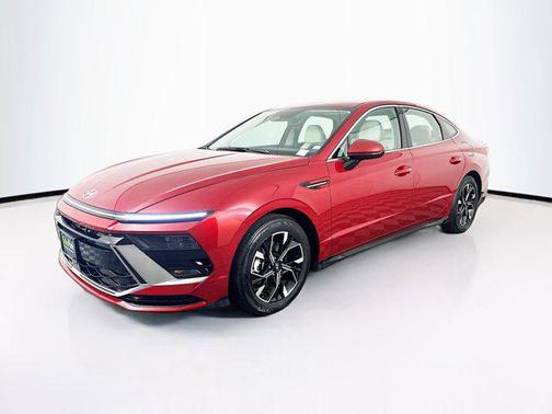 Ultimate red 2025 Hyundai SONATA SEL