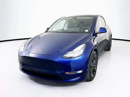 Deep Blue Metallic 2022 Tesla Model Y Performance Dual Motor All-Wheel Drive