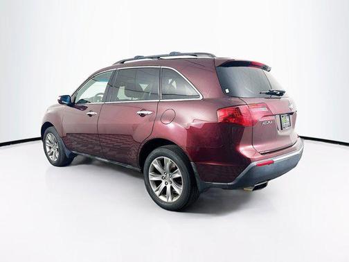 Dark Cherry Pearl 2010 Acura MDX 3.7 L Advance