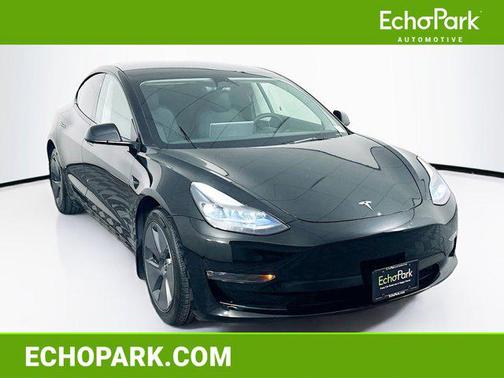 Solid Black 2023 Tesla Model 3 Standard Range
