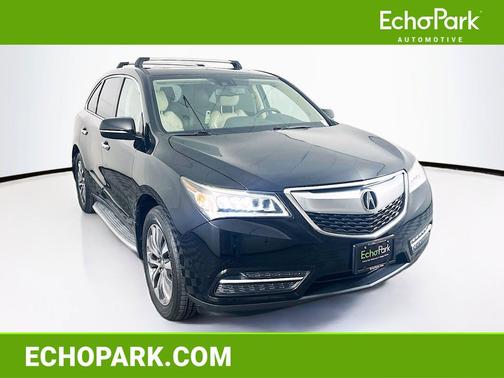 Crystal Black Pearl 2014 Acura MDX 3.5L