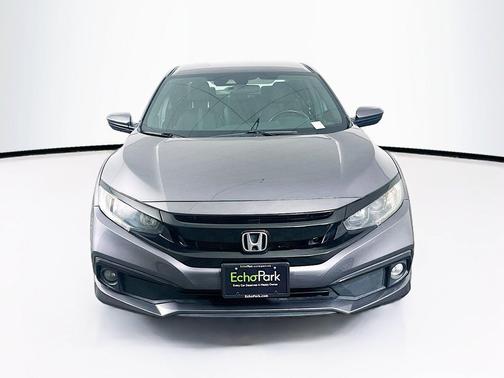 Modern Steel Metallic 2019 Honda Civic Sport