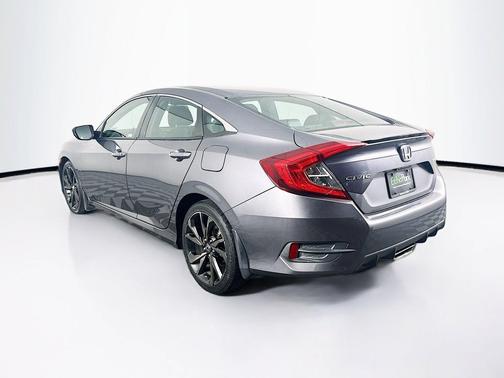 Modern Steel Metallic 2019 Honda Civic Sport