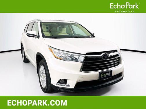 Blizzard Pearl 2016 Toyota Highlander Limited Platinum