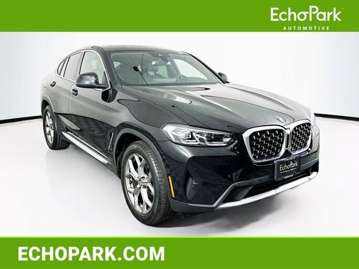 Black Sapphire Metallic 2025 BMW X4 xDrive30i