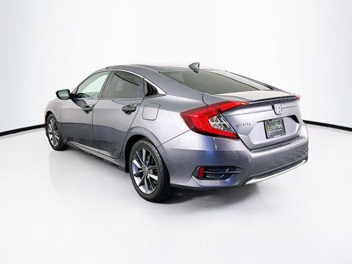 Modern Steel Metallic 2021 Honda Civic EX-L