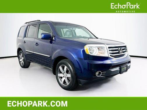 Obsidian Blue Pearl 2013 Honda Pilot Touring