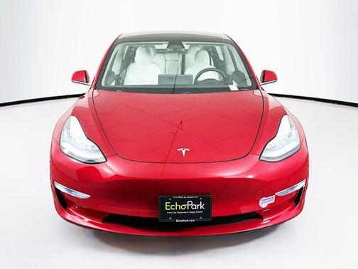 Red Multi-Coat 2019 Tesla Model 3 Long Range