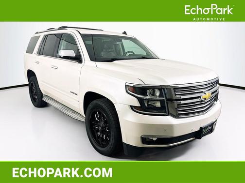 White Diamond Tricoat 2015 Chevrolet Tahoe LTZ