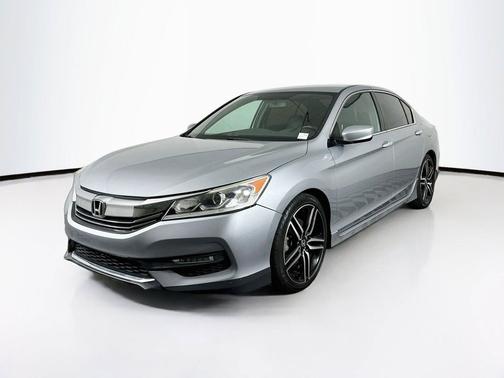 Modern Steel Metallic 2017 Honda Accord Sport