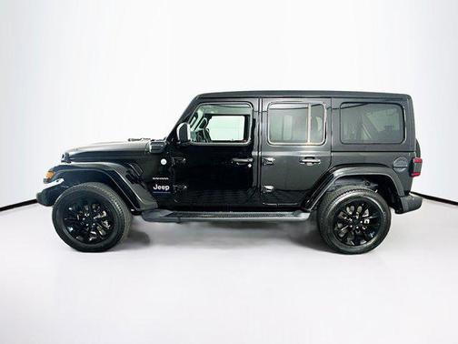 Black Clearcoat 2023 Jeep Wrangler 4xe Sahara