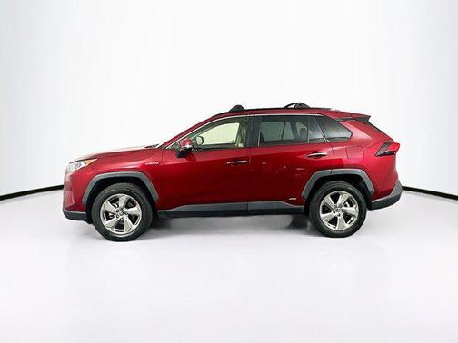 Ruby Flare Pearl 2020 Toyota RAV4 Hybrid Limited