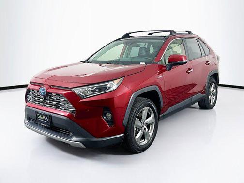 Ruby Flare Pearl 2020 Toyota RAV4 Hybrid Limited
