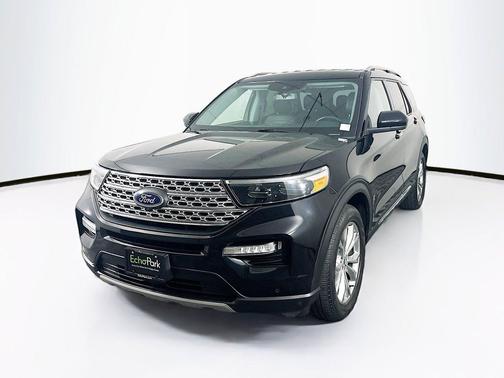 Agate Black Metallic 2023 Ford Explorer Limited