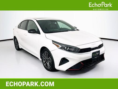 Snow White Pearl 2023 Kia Forte GT-Line