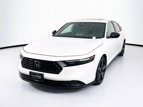 Platinum White Pearl 2024 Honda Accord Hybrid Sport