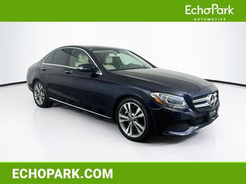 Brilliant Blue Metallic 2017 Mercedes-Benz C-Class C 300
