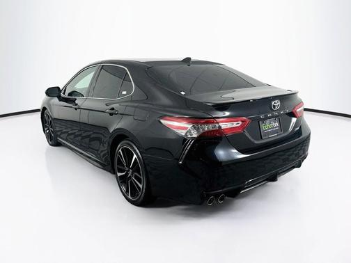 Midnight Black Metallic 2019 Toyota Camry XSE