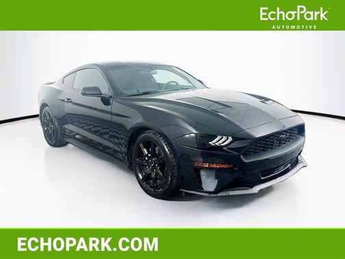 Shadow Black 2019 Ford Mustang EcoBoost