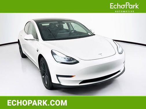 Pearl White Multi-Coat 2020 Tesla Model 3 Standard Range Plus