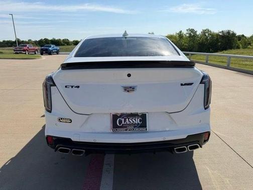Summit White 2025 Cadillac CT4-V V-Series