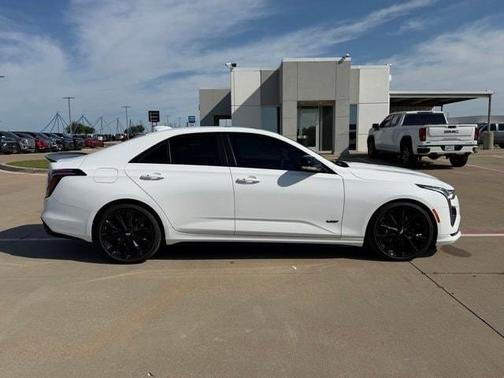 Summit White 2025 Cadillac CT4-V V-Series
