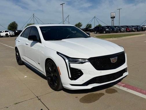 Summit White 2025 Cadillac CT4-V V-Series