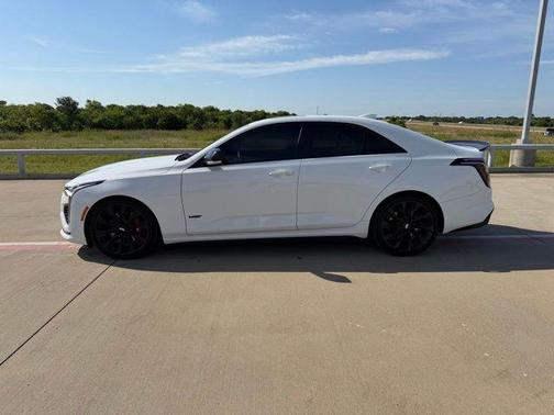 Summit White 2025 Cadillac CT4-V V-Series