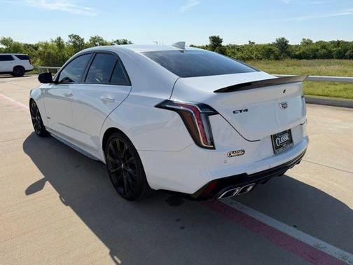 Summit White 2025 Cadillac CT4-V V-Series