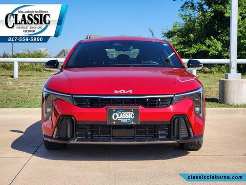 Red 2025 Kia K4 GT-Line