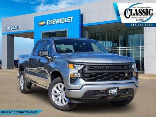 Sterling Gray Metallic 2026 Chevrolet Silverado 1500 Custom