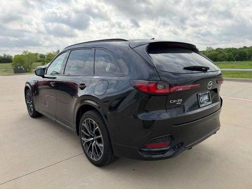 Jet Black Mica 2025 Mazda CX-70 CX-70