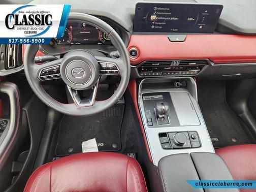 Jet Black Mica 2025 Mazda CX-70 CX-70