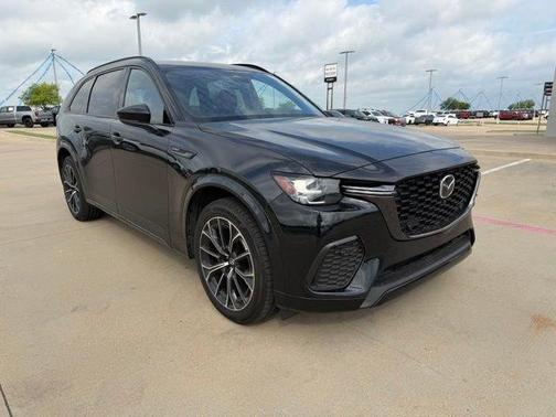 Jet Black Mica 2025 Mazda CX-70 CX-70