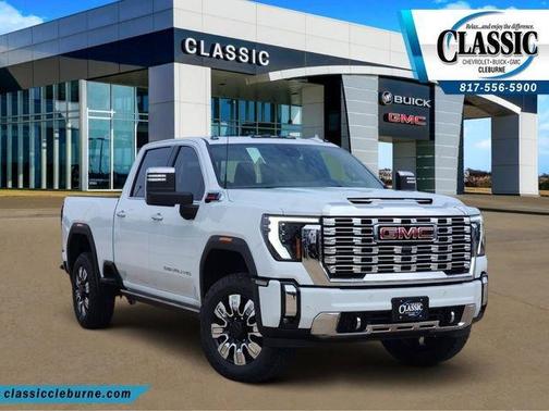 Glacier White 2026 GMC Sierra 2500 Denali
