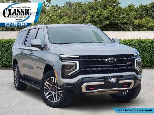 Sterling Gray Metallic 2025 Chevrolet Suburban Z71