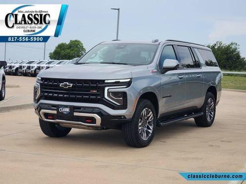 Sterling Gray Metallic 2025 Chevrolet Suburban Z71