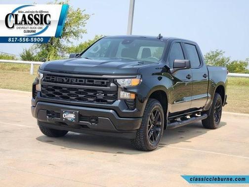 Black 2026 Chevrolet Silverado 1500 Custom