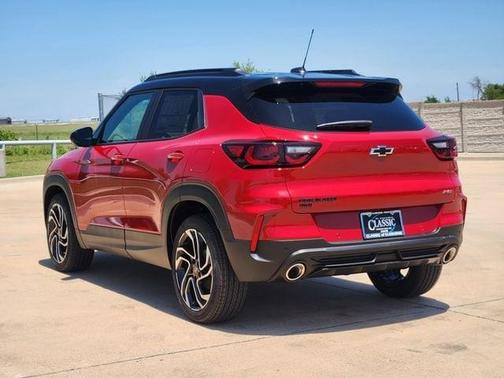 Red 2026 Chevrolet Trailblazer RS
