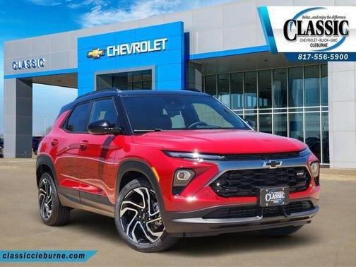 Red 2026 Chevrolet Trailblazer RS