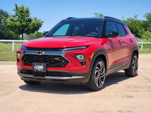 Red 2026 Chevrolet Trailblazer RS