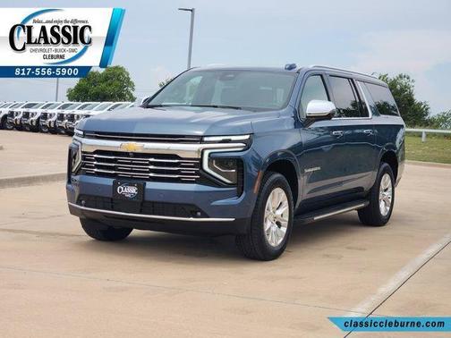 Lakeshore Blue Metallic 2025 Chevrolet Suburban Premier