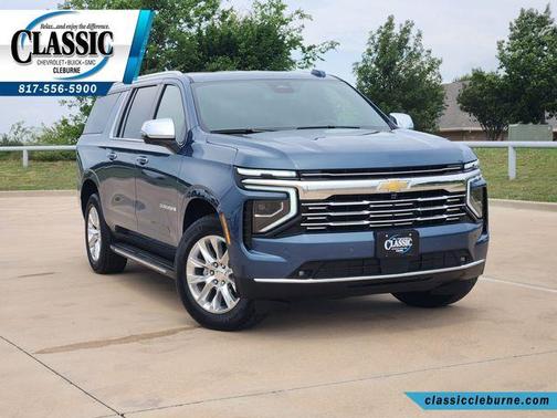 Lakeshore Blue Metallic 2025 Chevrolet Suburban Premier