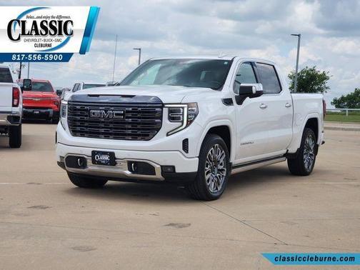 White Frost Tri-Coat 2024 GMC Sierra 1500 Denali Ultimate