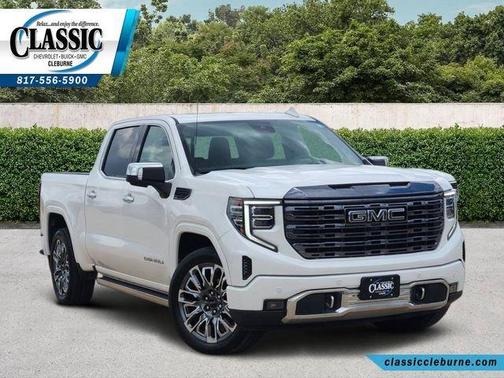 White Frost Tri-Coat 2024 GMC Sierra 1500 Denali Ultimate