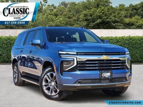 Lakeshore Blue Metallic 2025 Chevrolet Suburban LT