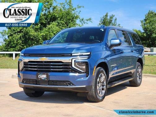 Lakeshore Blue Metallic 2025 Chevrolet Suburban LT